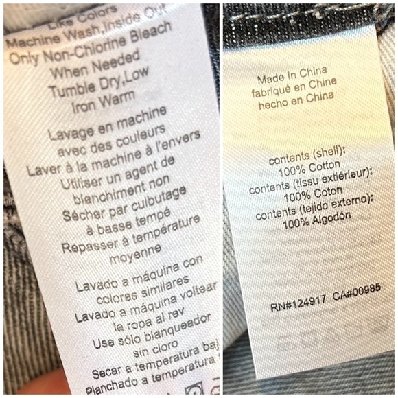 NWT WeWoreWhat Denim The Boyfriend Short, Side Slits, Raw Hem in Washed Grey, 24 - Picture 13 of 16